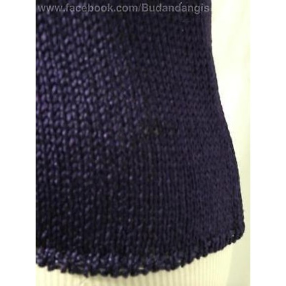 Esteve Sitamurt Women's Sweater Purple Knit S/S Knit Sweater Size Medium - Picture 5 of 8
